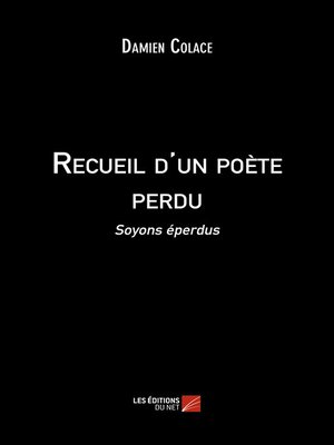 cover image of Recueil d'un poète perdu
